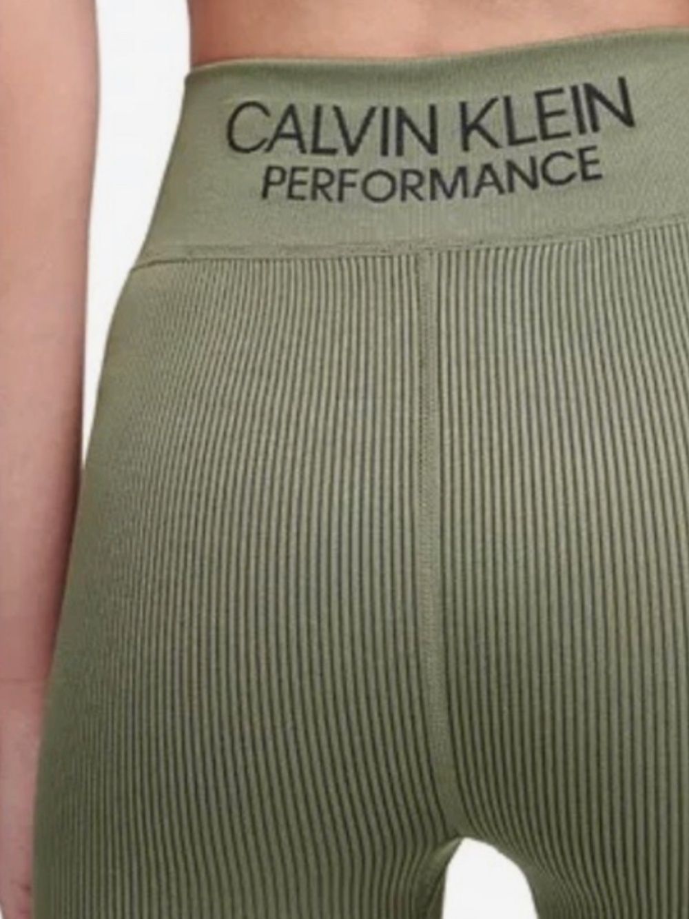 Calvin Klein Performance ribbed leggings